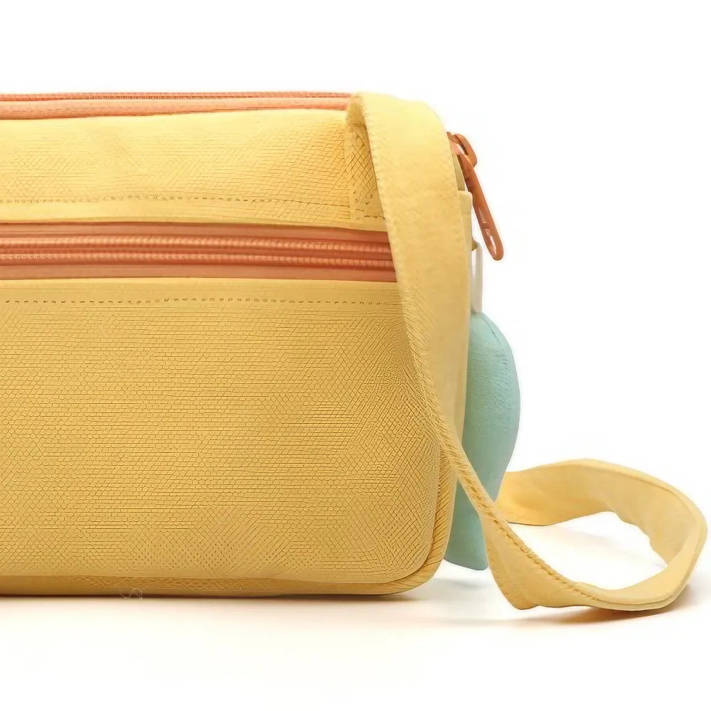 Kawaii Black Cat-themed Cotton Cute Crossbody Bag with Dual Zippers Casual and Practical Kawaii Black Cat-themed Cotton Cute Crossbody Bag with Dual Zippers Casual and Practical