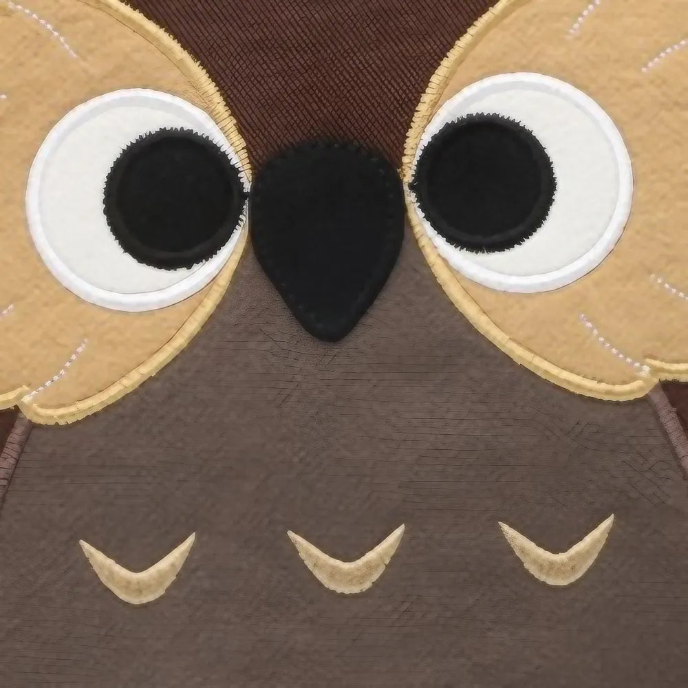 Cute Brown Anime Owl Kawaii Crossbody Bag  Casual Cotton Owl-themed Shoulder Purse Cute Brown Anime Owl Kawaii Crossbody Bag  Casual Cotton Owl-themed Shoulder Purse