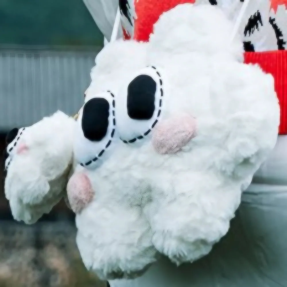 Kawaii White Cloud Cotton Cute Crossbody Bag Casual and Phone Carrier Kawaii White Cloud Cotton Cute Crossbody Bag Casual and Phone Carrier