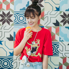 귀여운 화이트 코튼 미니 에그 모양 슬링백 캐주얼 크로스바디 가방