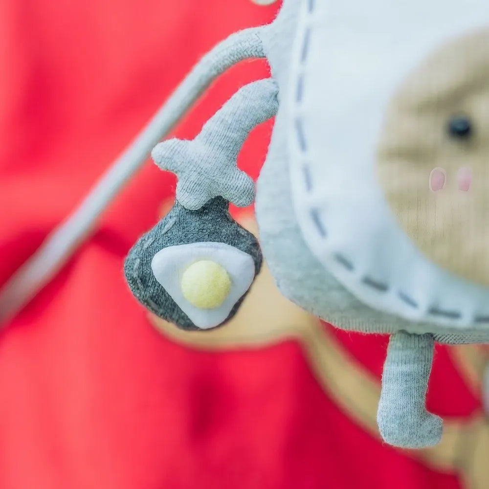 귀여운 화이트 코튼 미니 에그 모양 슬링백 캐주얼 크로스바디 가방 귀여운 화이트 코튼 미니 에그 모양 슬링백 캐주얼 크로스바디 가방