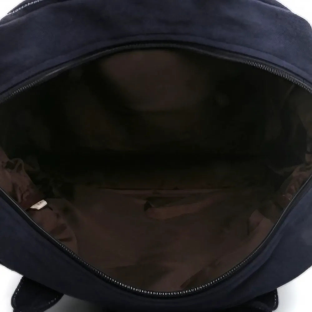 Kawaii Blue Canvas Cat Theme Shoulder Bag Cute and Simple Dual-Use Backpack Kawaii Blue Canvas Cat Theme Shoulder Bag Cute and Simple Dual-Use Backpack