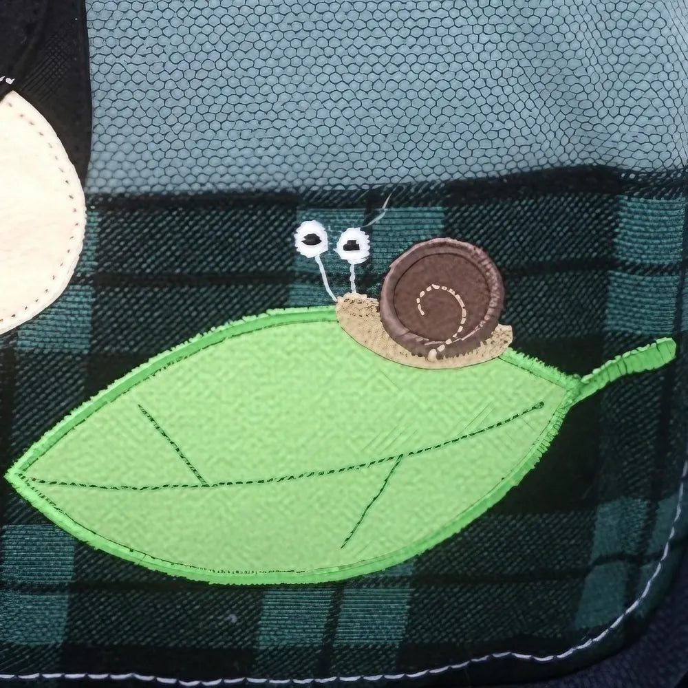 Kawaii Blue Canvas Cat Theme Shoulder Bag Cute and Simple Dual-Use Backpack Kawaii Blue Canvas Cat Theme Shoulder Bag Cute and Simple Dual-Use Backpack