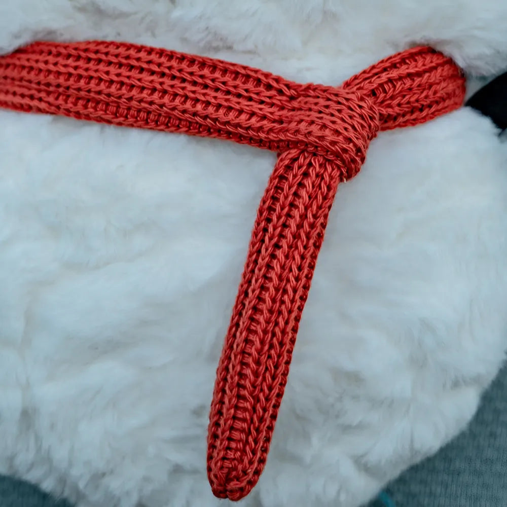 Cute and Fresh White Snowman Rabbit Kawaii Crossbody Bag Casual Cotton Satchel Cute and Fresh White Snowman Rabbit Kawaii Crossbody Bag Casual Cotton Satchel