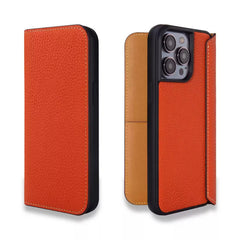 iPhone 16 Pro Max 15 14 13 Leather Wallet Flip Case