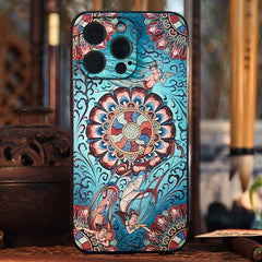 iPhone 16 Pro Max 6.7″ TPU Art Case - Textured Flying Apsaras