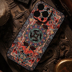 iPhone 16 Pro Max Art Case - 6.7″ TPU Textured Rabbit Design