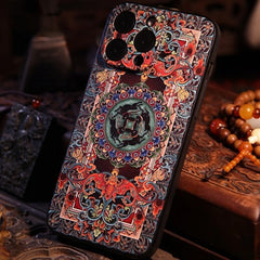 iPhone 16 Pro Max Art Case - 6.7″ TPU Textured Rabbit Design