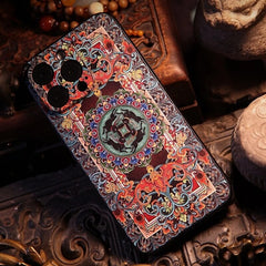 iPhone 16 Pro Max Art Case - 6.7″ TPU Textured Rabbit Design