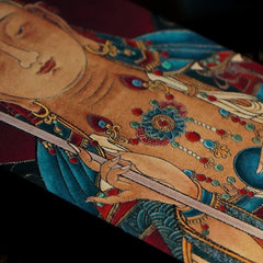 iPhone 16 Pro Max Art Case - Textured TPU, Kṣitigarbha Bodhisattva Pattern