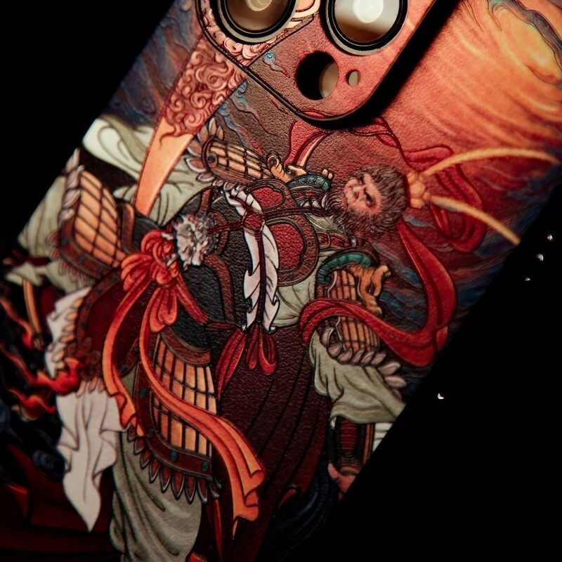 iPhone 16 Pro Max Art Case 6.7″ - Textured Wukong Design TPU Cover iPhone 16 Pro Max Art Case 6.7″ - Textured Wukong Design TPU Cover