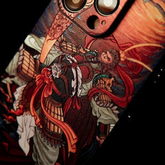 iPhone 16 Pro Max Art Case 6.7″ - Textured Wukong Design TPU Cover
