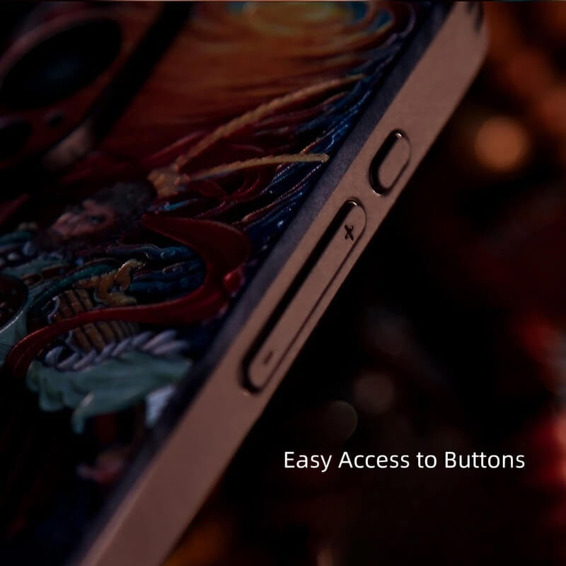 iPhone 16 Pro Max Art Case 6.7″ - Textured Wukong Design TPU Cover iPhone 16 Pro Max Art Case 6.7″ - Textured Wukong Design TPU Cover