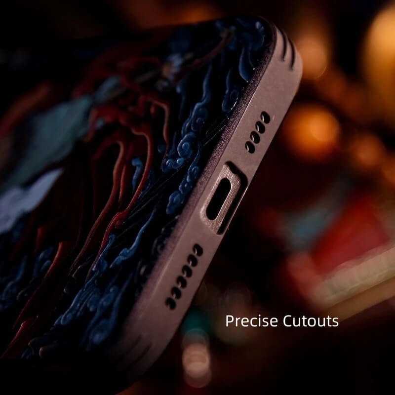 iPhone 16 Pro Max Art Case 6.7″ - Textured Wukong Design TPU Cover iPhone 16 Pro Max Art Case 6.7″ - Textured Wukong Design TPU Cover