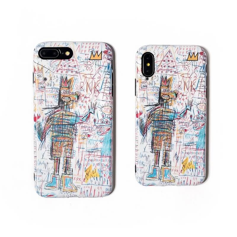 iPhone 16 Pro Max Case - 12″ TPU Graffiti Art Design