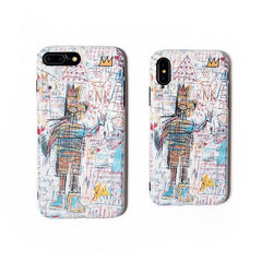 iPhone 16 Pro Max Case - 12″ TPU Graffiti Art Design