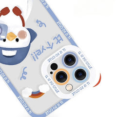 iPhone 16 Pro Max Case - 5″ Silicone Face-Palm Duck Design