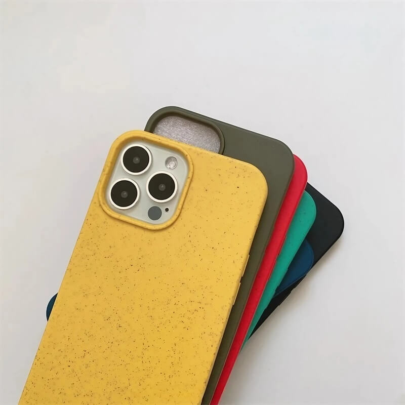 iPhone 16 Pro Max Case - Yellow Eco-friendly Material - Minimalism - Biodegradable iPhone 16 Pro Max Case - Yellow Eco-friendly Material - Minimalism - Biodegradable