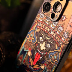 iPhone 16 Pro Max TPU Art Case - Zakir Ram Textured Design