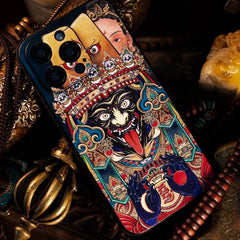 iPhone 16 Pro Max TPU Art Case - Zakir Ram Textured Design