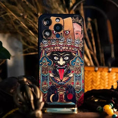 iPhone 16 Pro Max TPU Art Case - Zakir Ram Textured Design