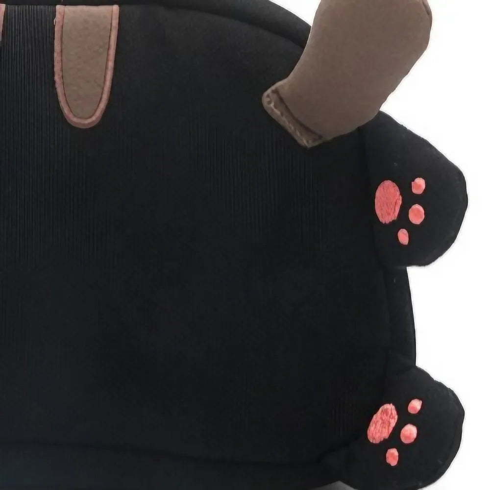 Jumping Cat Cute and Simple Pink Cotton Kawaii Sling Chest Bag Casual Leisure Pack Jumping Cat Cute and Simple Pink Cotton Kawaii Sling Chest Bag Casual Leisure Pack
