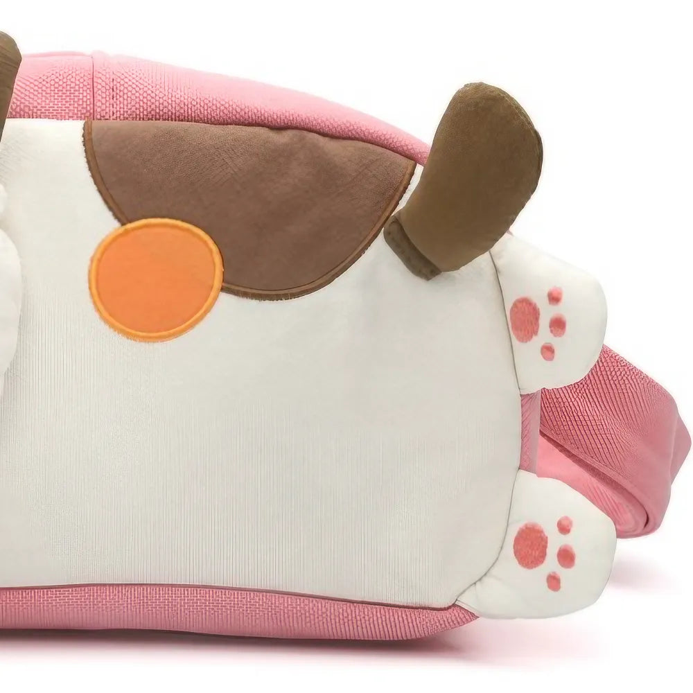 Jumping Cat Cute and Simple Pink Cotton Kawaii Sling Chest Bag Casual Leisure Pack Jumping Cat Cute and Simple Pink Cotton Kawaii Sling Chest Bag Casual Leisure Pack