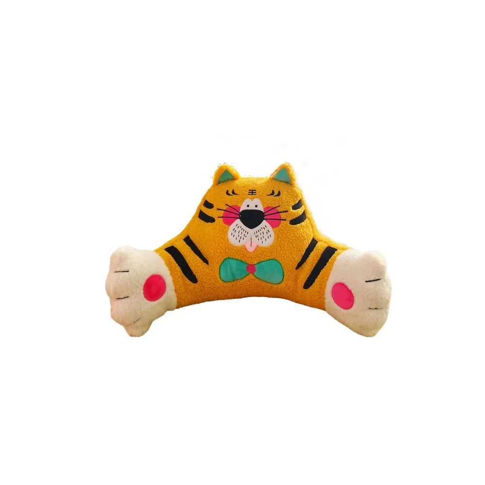 Cute Kawaii Cuddle Tiger Hug Pillow for Bed, Sofa - Adorable Plush, Yellow Furry Cushion Cute Kawaii Cuddle Tiger Hug Pillow for Bed, Sofa - Adorable Plush, Yellow Furry Cushion
