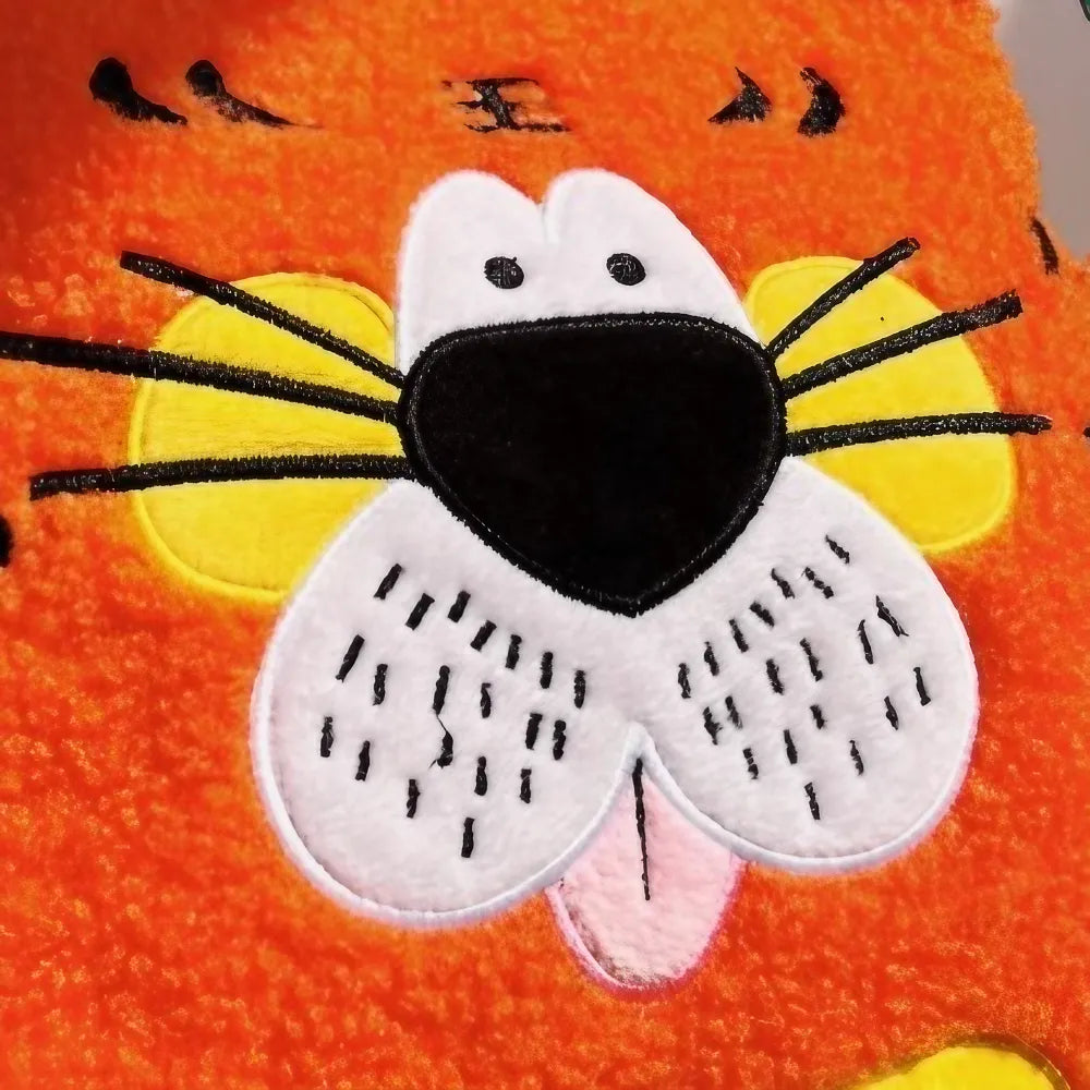 Cute Kawaii Cuddle Tiger Hug Pillow for Bed, Sofa - Adorable Plush, Yellow Furry Cushion Cute Kawaii Cuddle Tiger Hug Pillow for Bed, Sofa - Adorable Plush, Yellow Furry Cushion