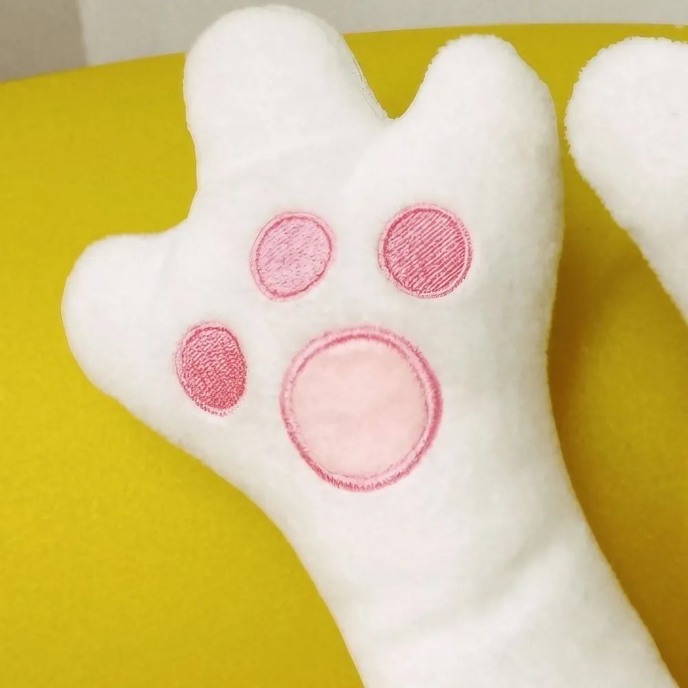 Cute and Whimsical Kawaii Throw Pillow Black and White Cat Shaped Crystal Velvet Cute and Whimsical Kawaii Throw Pillow Black and White Cat Shaped Crystal Velvet