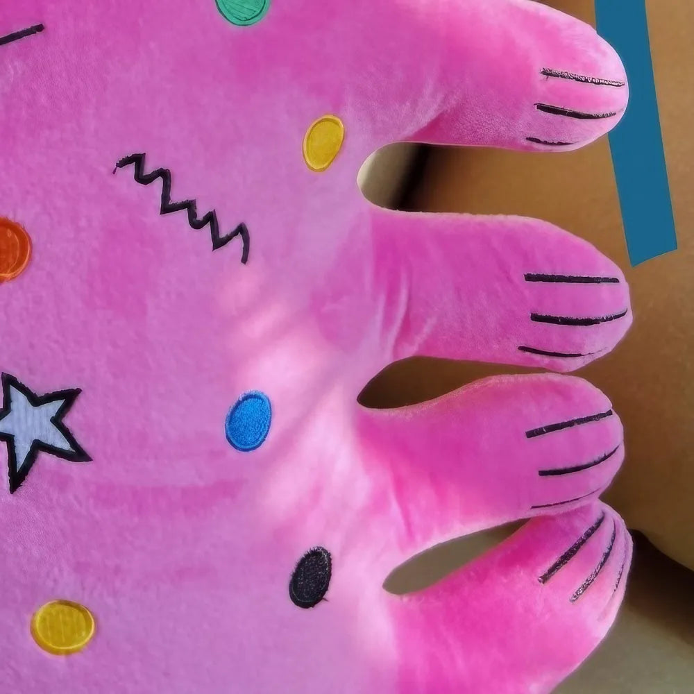 Cute and Kawaii Pink Crystal Velvet Cat Shaped Pillow for Bed and Sofa Cute and Kawaii Pink Crystal Velvet Cat Shaped Pillow for Bed and Sofa