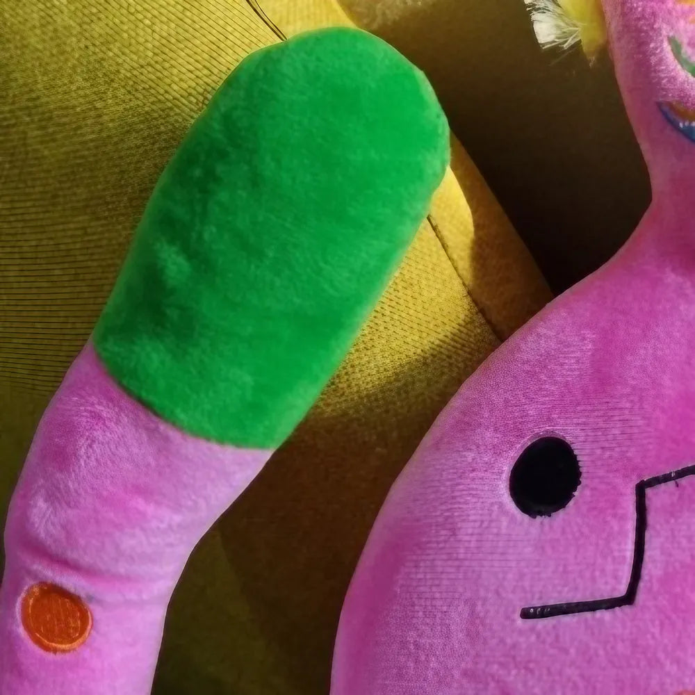 Cute and Kawaii Pink Crystal Velvet Cat Shaped Pillow for Bed and Sofa Cute and Kawaii Pink Crystal Velvet Cat Shaped Pillow for Bed and Sofa