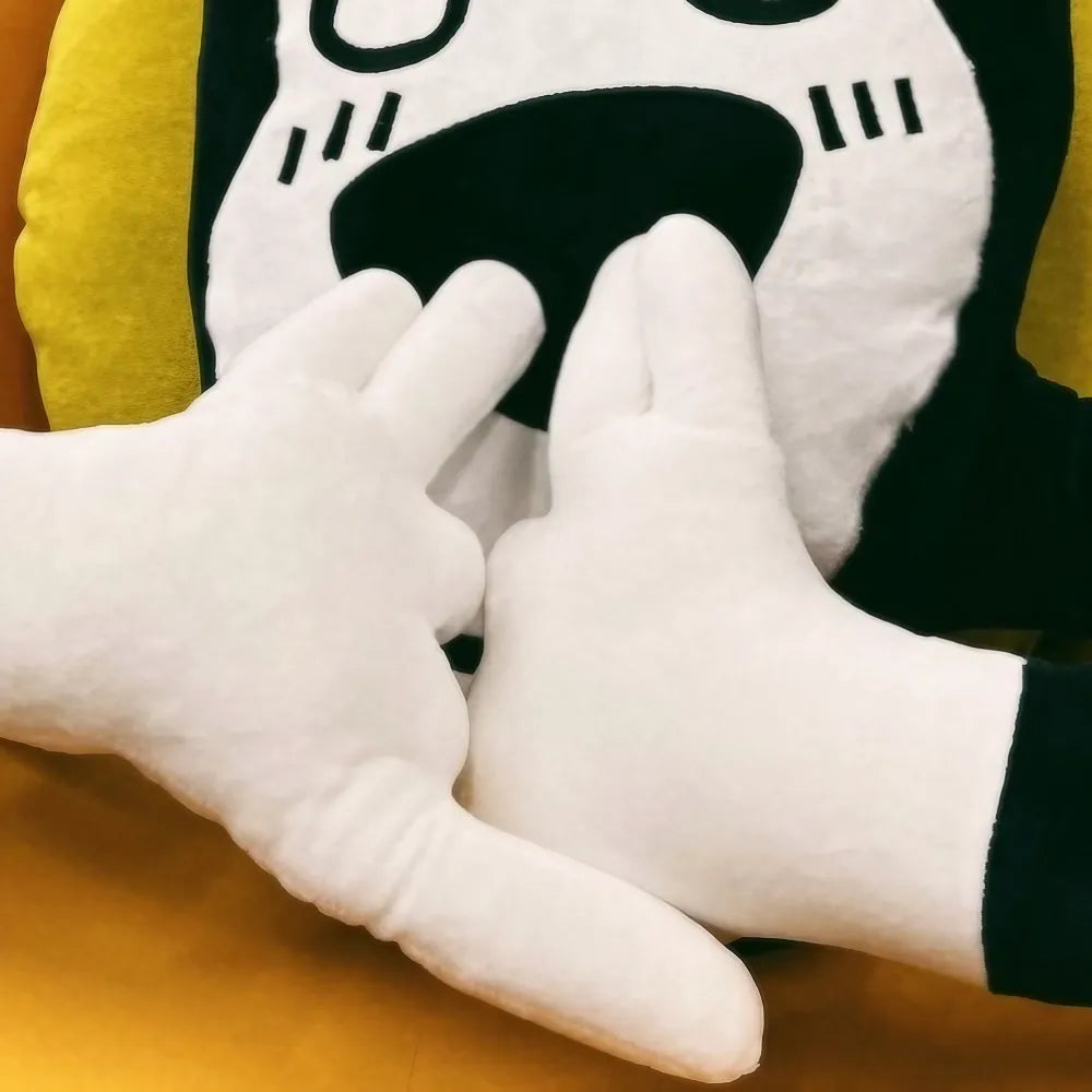 Cute Kawaii Husky Crystal Velvet Throw Pillow for Bed, Sofa - Funny Ugly Adorable Dog Design Cute Kawaii Husky Crystal Velvet Throw Pillow for Bed, Sofa - Funny Ugly Adorable Dog Design