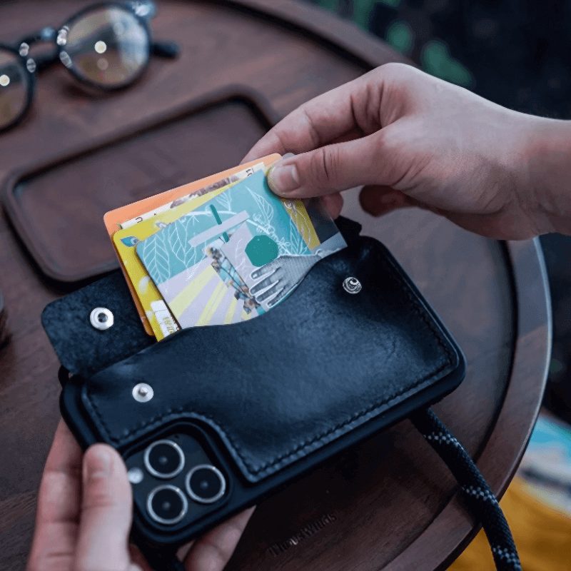 Leather Phone Colorful Cases iPhone 15 14 13 12 With Crossbody Strap Card Holder Leather Phone Colorful Cases iPhone 15 14 13 12 With Crossbody Strap Card Holder