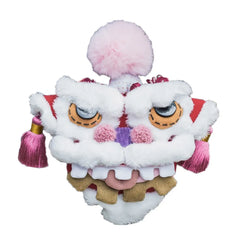 Mini Cotton Kawaii Crossbody Bag in Cute and Unique Lion Dance Style - Handmade