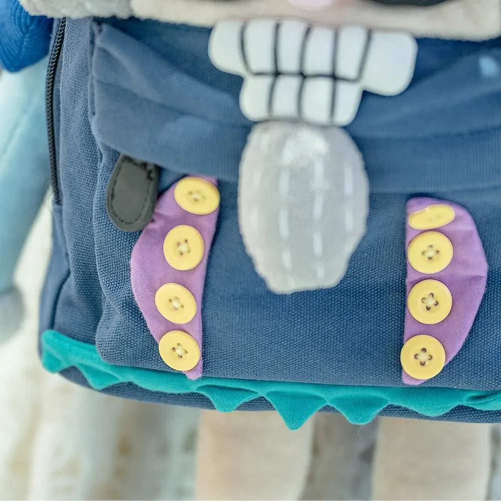 Cute Nutcracker Soldier Canvas Kawaii Backpack Casual and Personalized Style - Handmade Cute Nutcracker Soldier Canvas Kawaii Backpack Casual and Personalized Style - Handmade