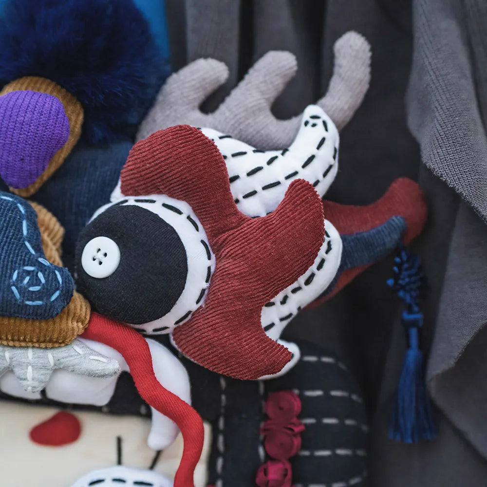 빨간 코튼 귀여운 크로스바디 백, 춤추는 용 모자 디자인 소녀용 귀엽고 캐주얼한 휴대폰 파우치 빨간 코튼 귀여운 크로스바디 백, 춤추는 용 모자 디자인 소녀용 귀엽고 캐주얼한 휴대폰 파우치