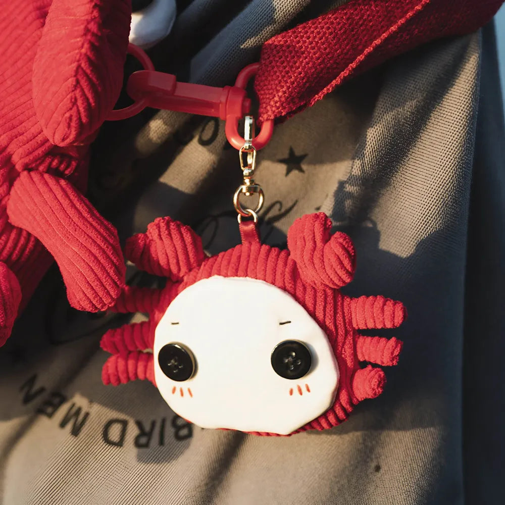 Red Cute Cancer Zodiac Kawaii Crossbody Bag - Cotton Casual Phone Bag Red Cute Cancer Zodiac Kawaii Crossbody Bag - Cotton Casual Phone Bag