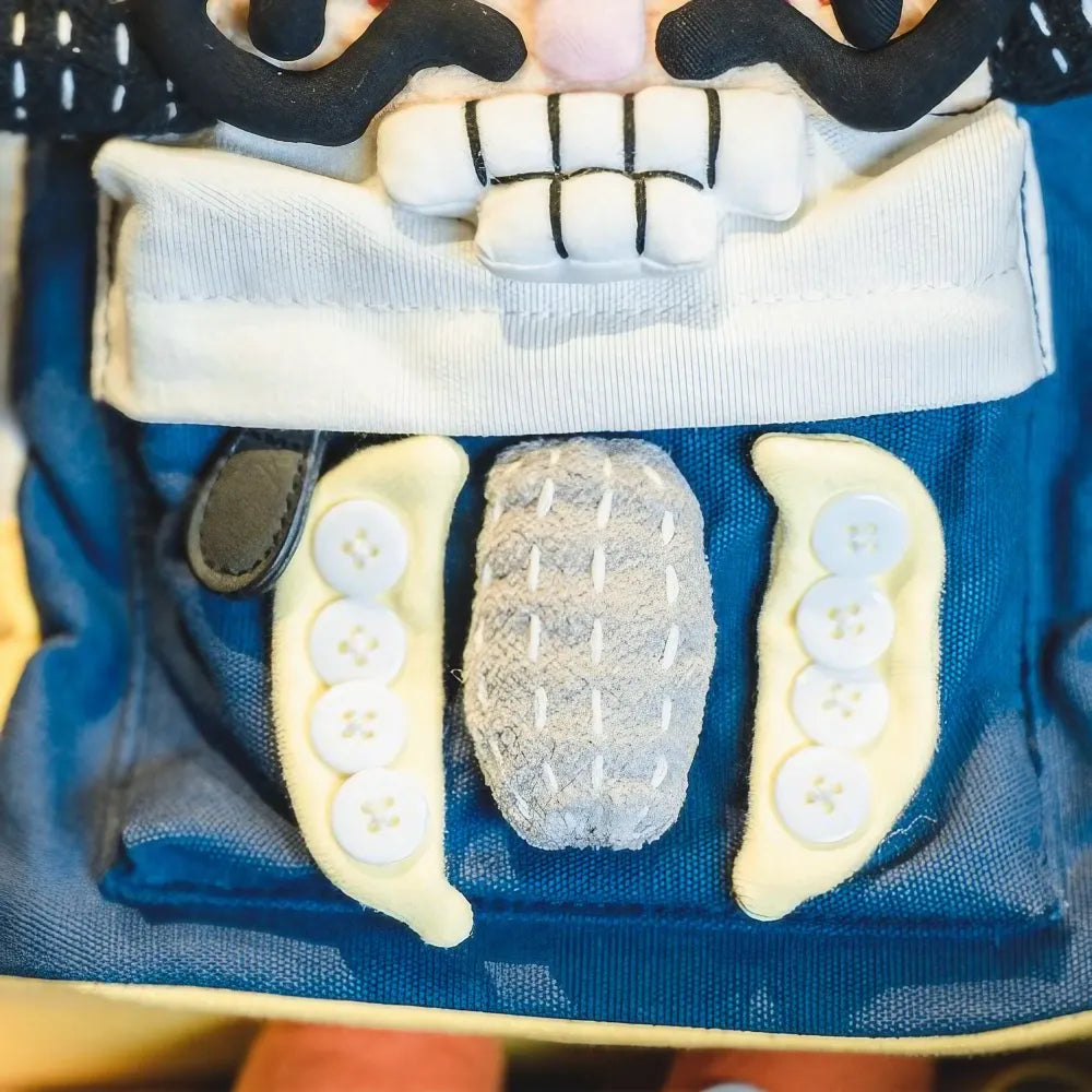 Cute Nutcracker Chef Personality Cotton Leisure Kawaii Backpack - Handmade Cute Nutcracker Chef Personality Cotton Leisure Kawaii Backpack - Handmade