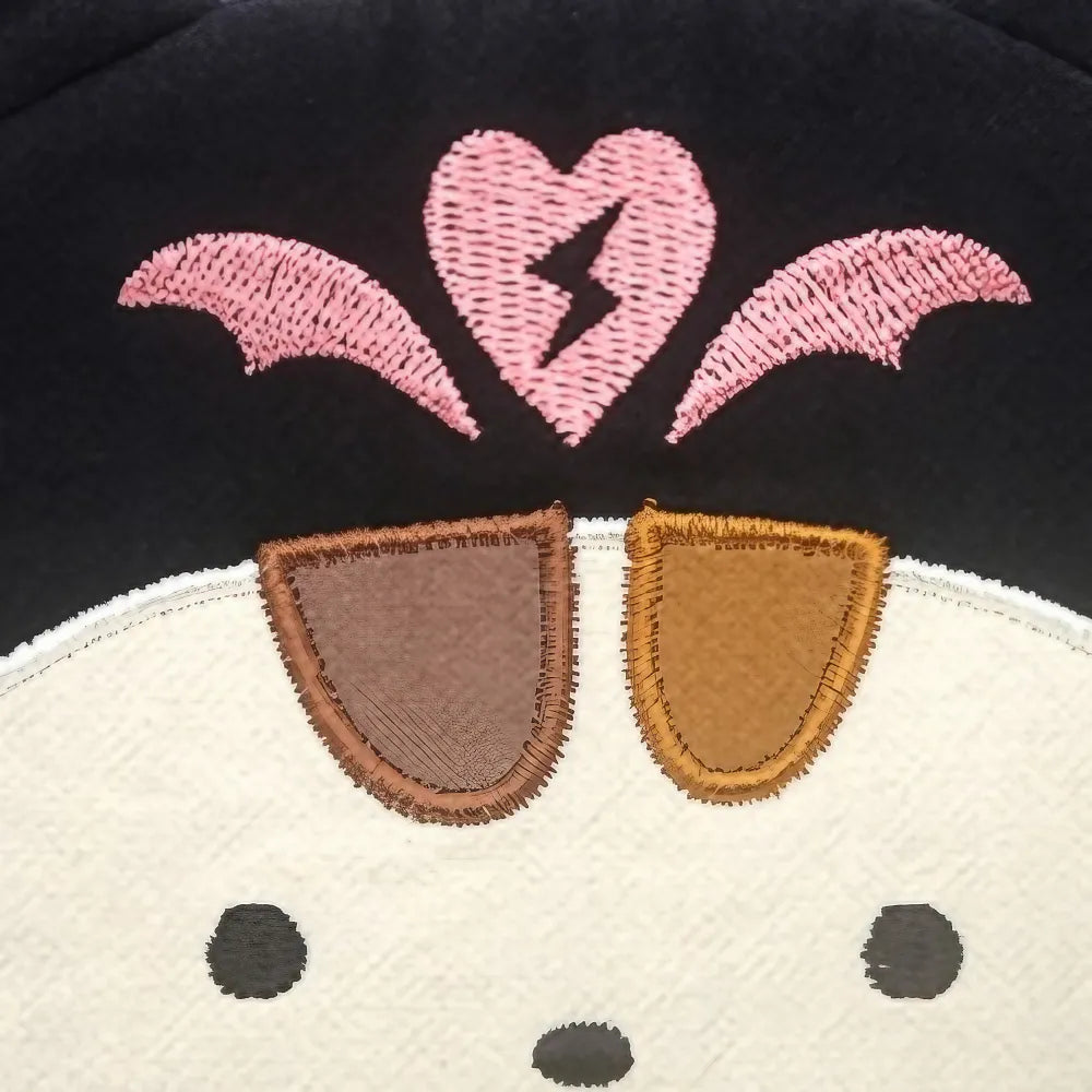 Sweetheart Cat Cute Black Cotton Casual Kawaii Tote Bag Sweetheart Cat Cute Black Cotton Casual Kawaii Tote Bag