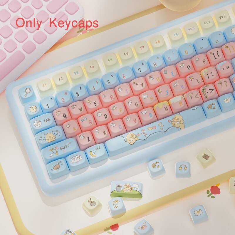 112-Key MCA Profile Keycap Set - Book Of Encounters Theme