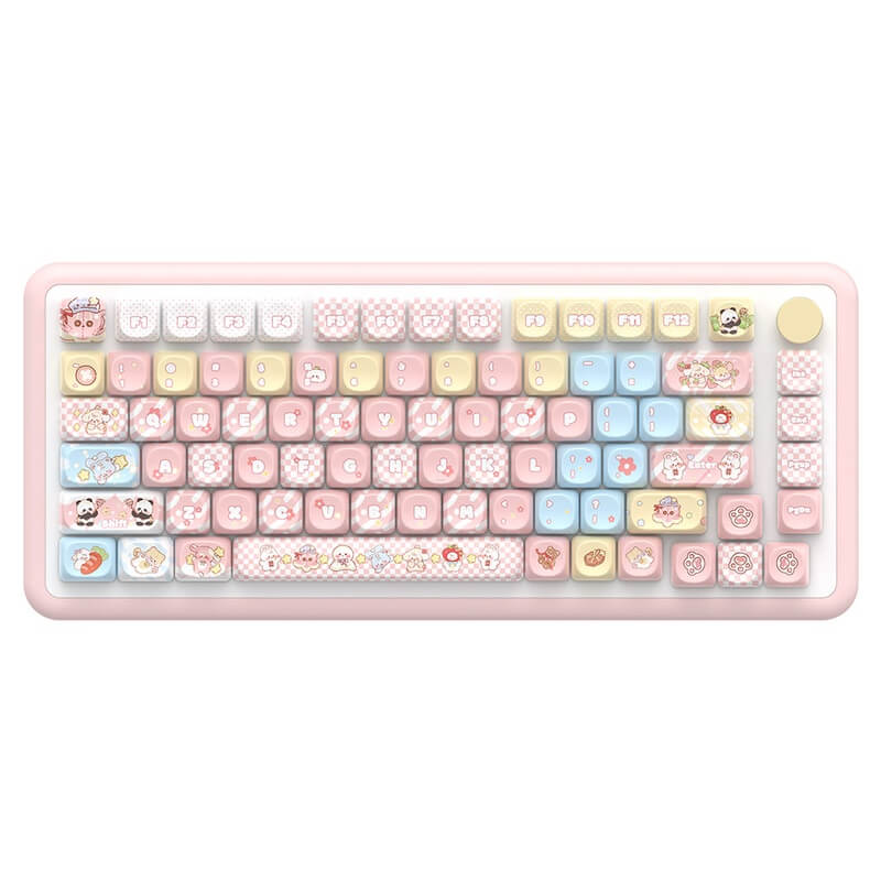 112-Key MCA Profile Keycap Set - Clip Doll Theme