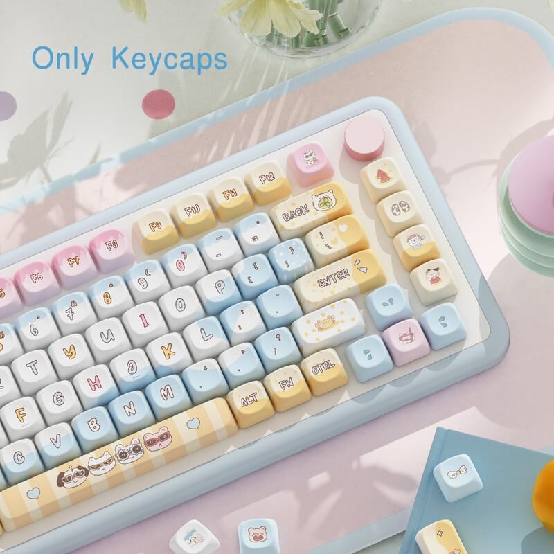 112-Key MCA Profile Keycap Set - Shore Or Sea Theme