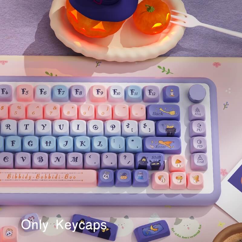 112-Key MCA Profile Keycap Set - Trainee Witch Theme