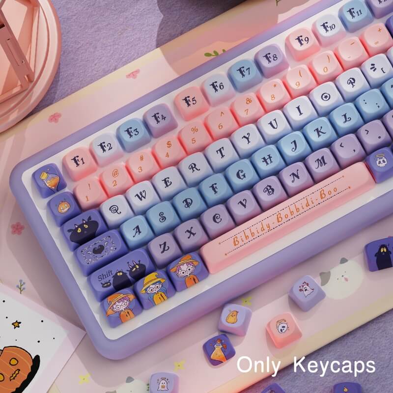 112-Key MCA Profile Keycap Set - Trainee Witch Theme
