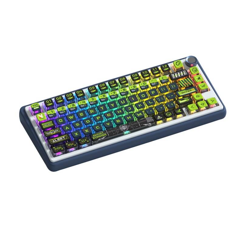 122-Key MSA Profile Keycap Set - Shine Through - Ghost Walker Theme
