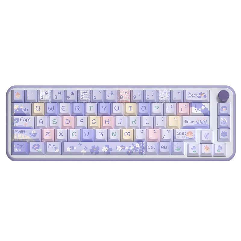 138-Key MDA Profile Keycap Set - Flower Girl Theme