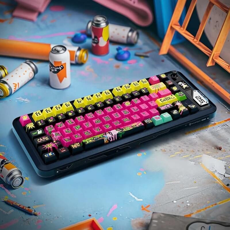 146-Key Graffiti Theme Keycap Set