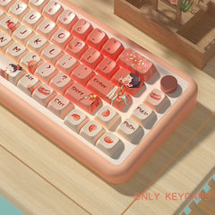 138-Key MDA & Cherry Profile PBT Keycap Set - Tang Dynasty Beauty Theme