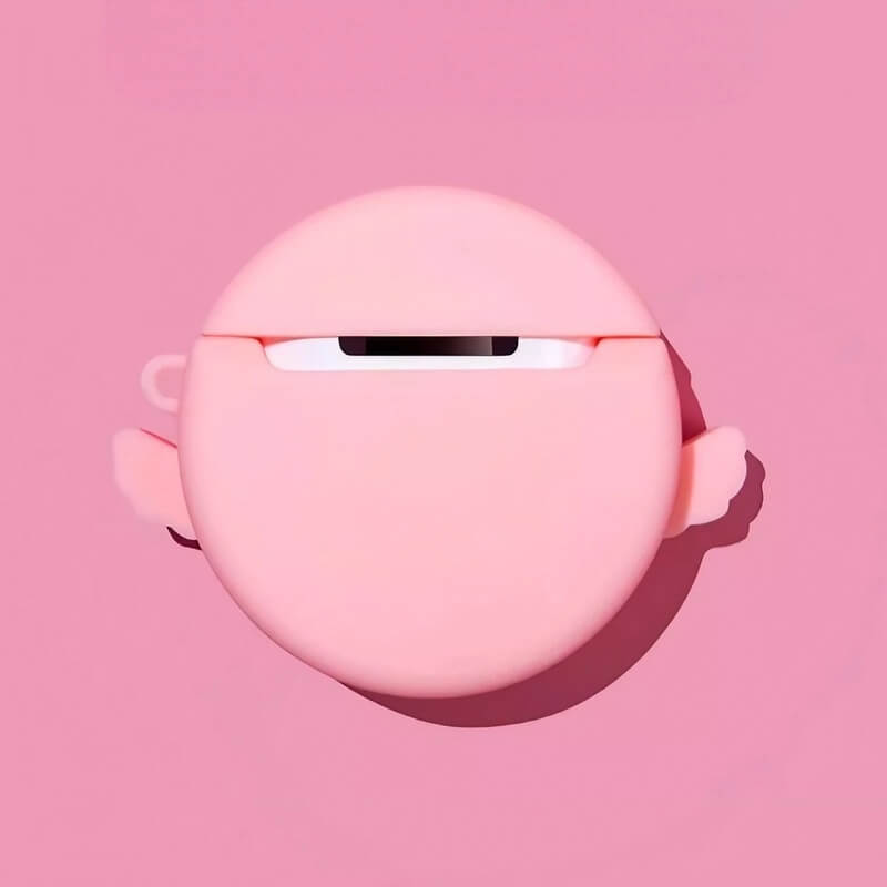5.8" Cute Yellow Silicone AirPods Case - Clow Card Wand Inspired